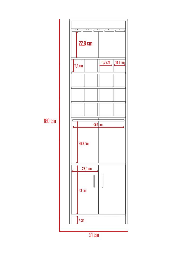 Combo TuHome Living Beijing Rovere Bar Kava + Arrimo TuHome-4