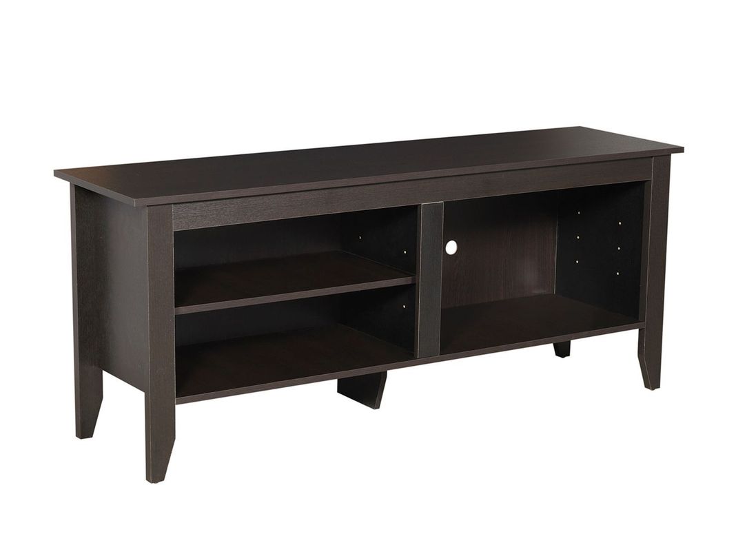 Combo Living Essential Wengué Rack TV 50'' + Librero TuHome-4