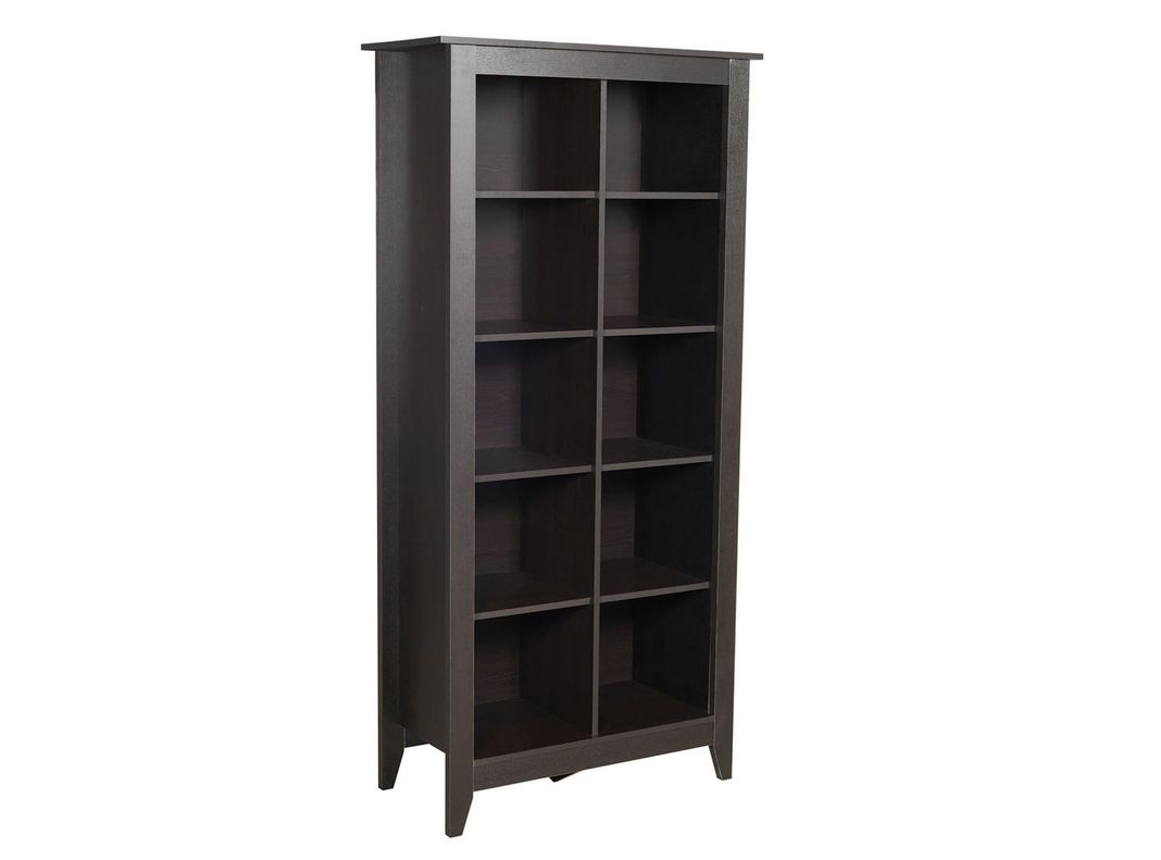 Combo Living Essential Wengué Rack TV 50'' + Librero TuHome-5