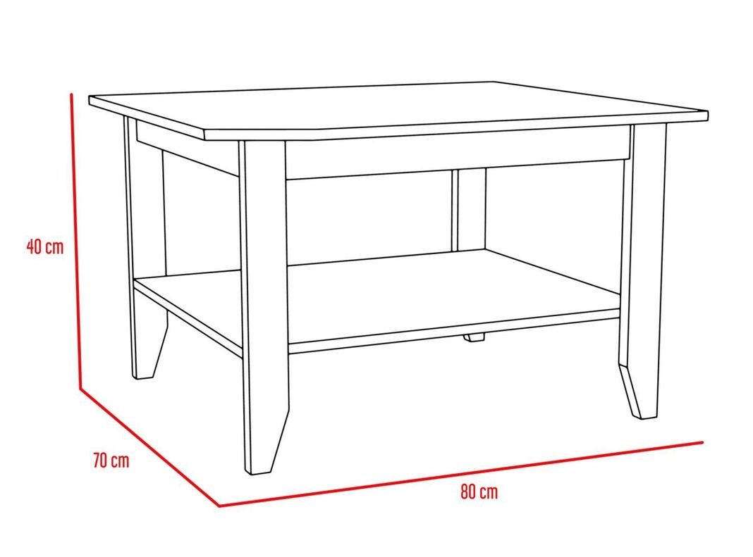 Combo Living Essential Librero + Mesa de Centro + Arrimo-4