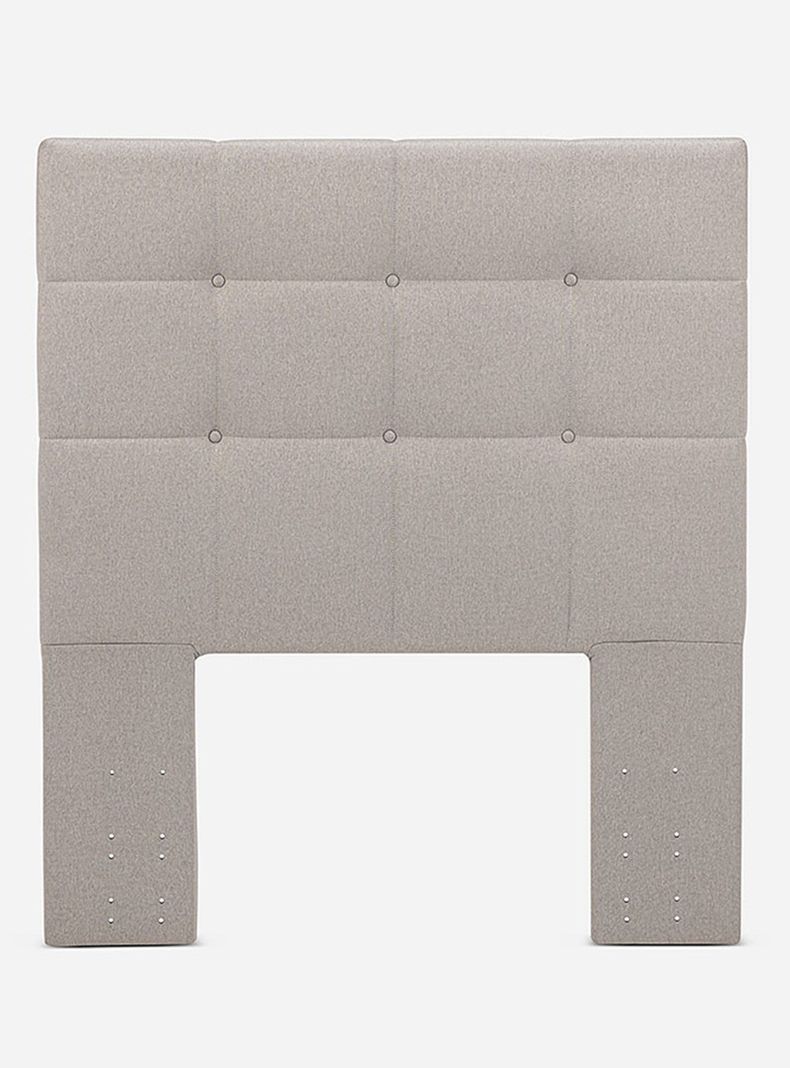 Cama Europea Art 4 1.5 Plazas + Respaldo Issey-2