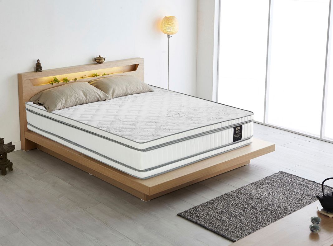 Cama Europea Majesty Súper King Base Dividida Grafito-4