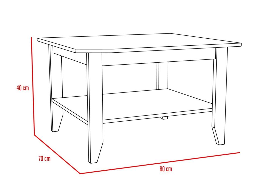 Combo Living Essential Librero + Mesa de Centro Attimo-3