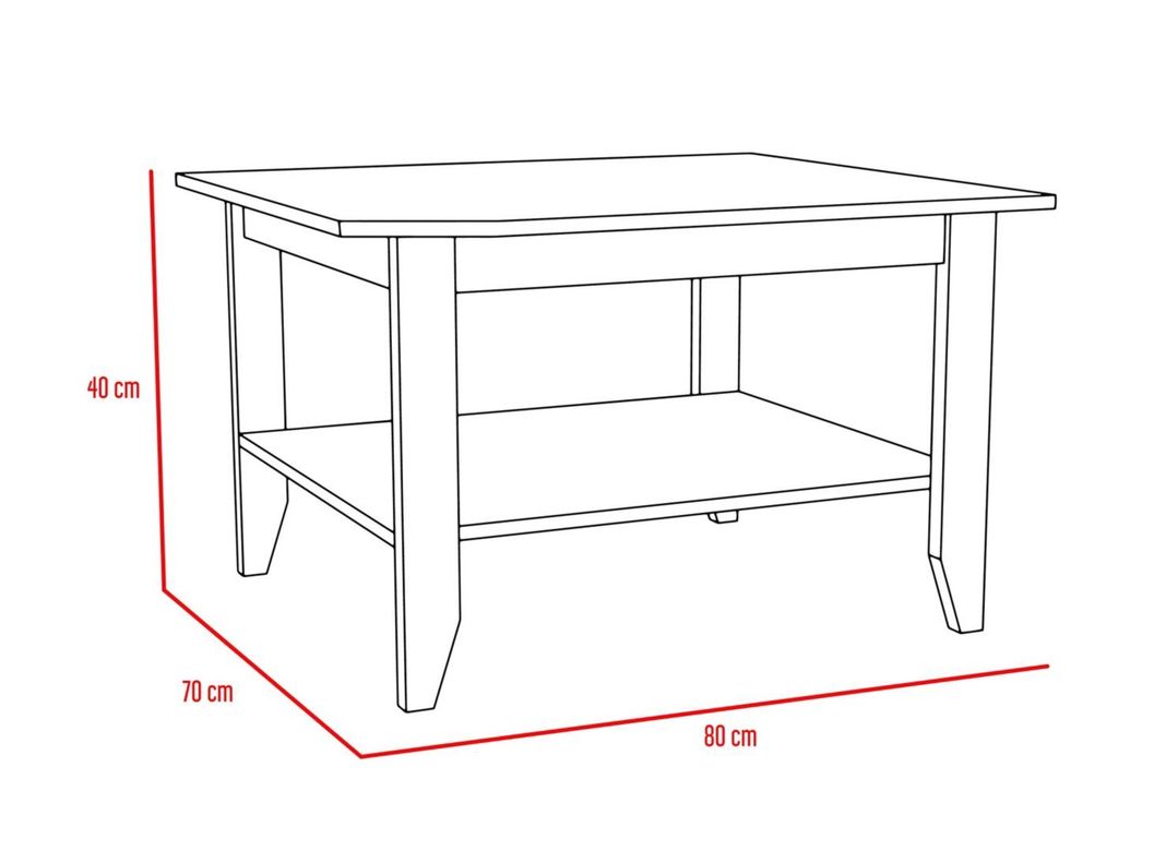 Combo Living Essential Rack TV 50'' + Mesa de Centro + Arrimo Attimo-2
