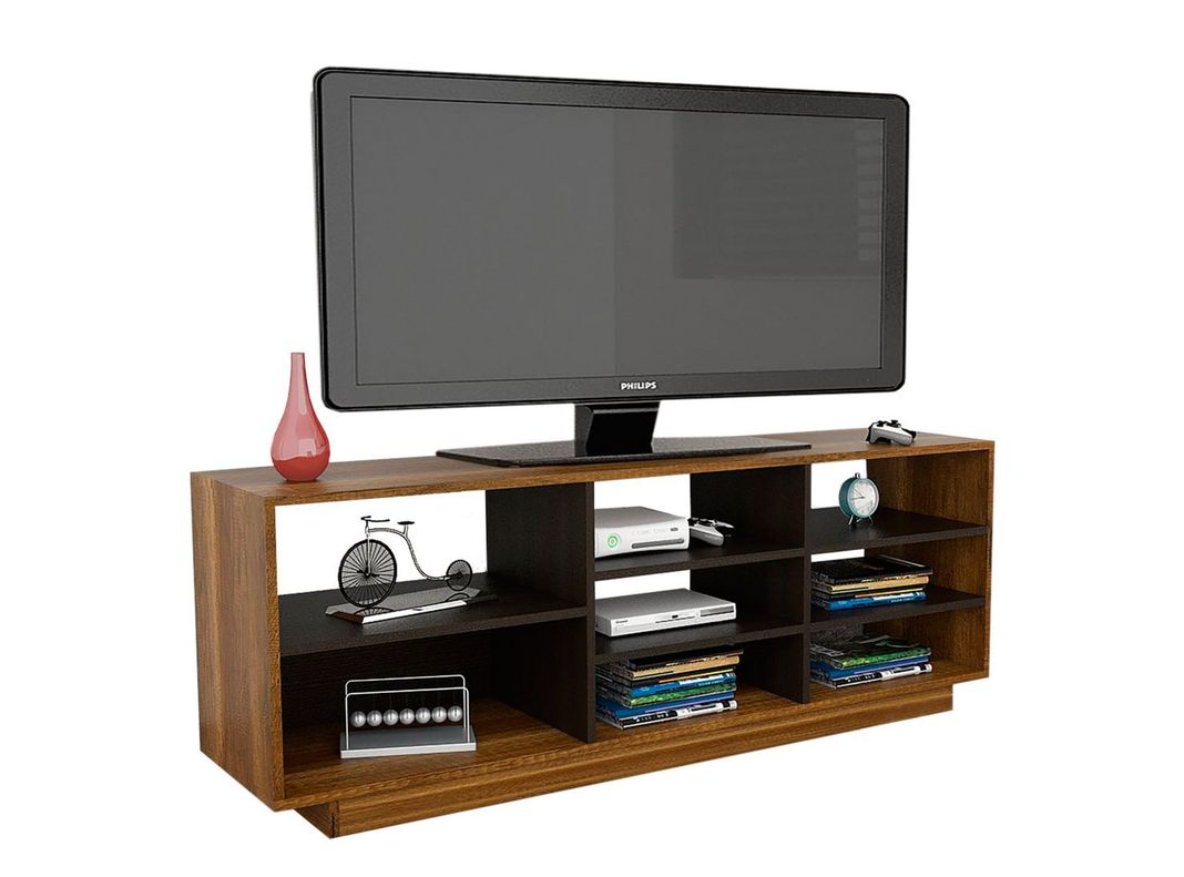 Combo de Living Classic Rack TV 58'' + Mesa de Centro Attimo-4