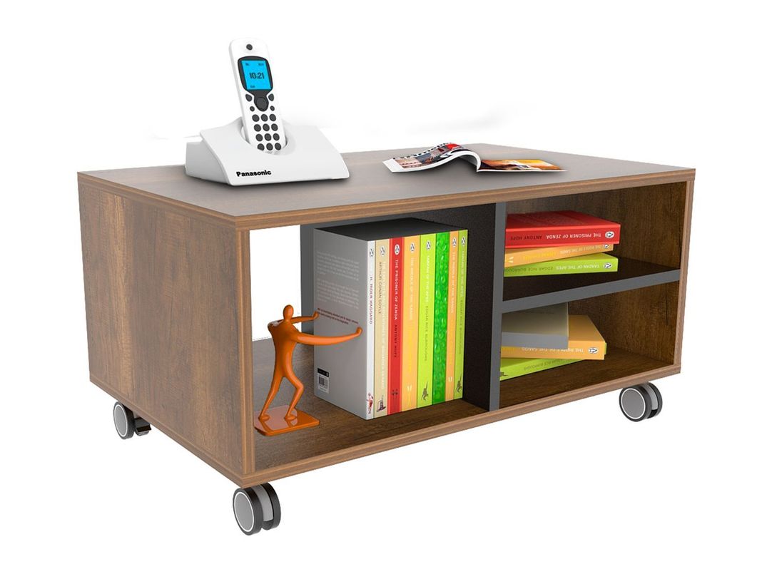 Combo de Living Classic Rack TV 58'' + Mesa de Centro Attimo-5