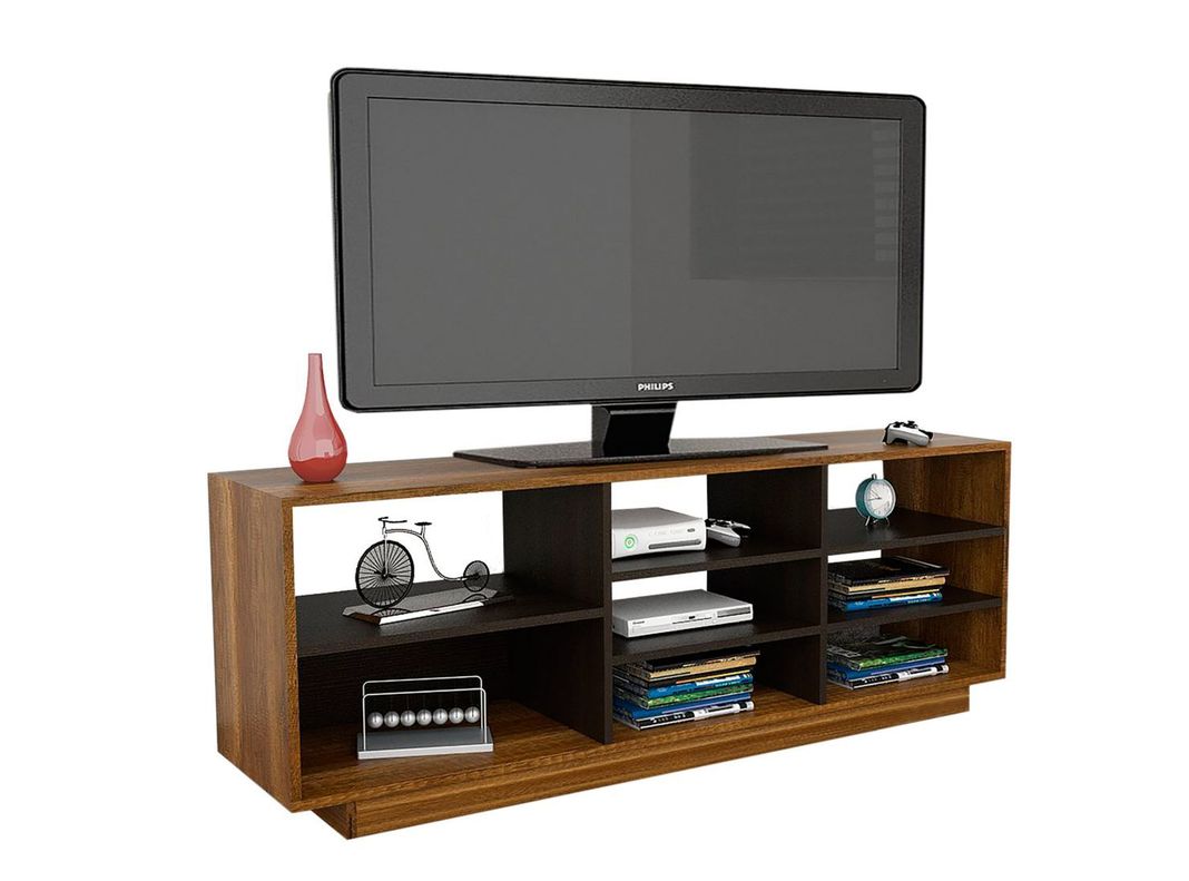 Combo de Living Classic Rack TV 58'' + Arrimo Attimo-4