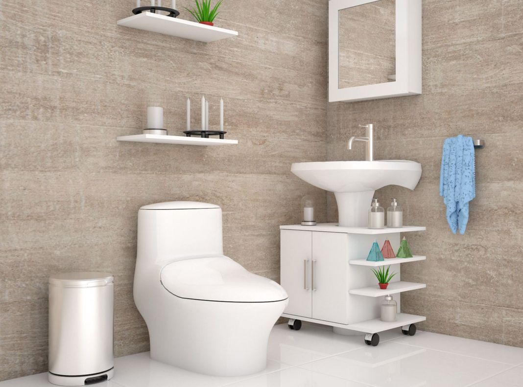 Combos Baño Big Bath Botiquín 47-B + Optimizador Lavamanos 55-5