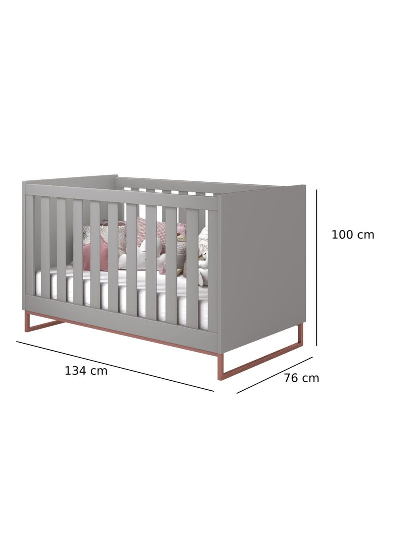 Cuna Noah Design Gris-1