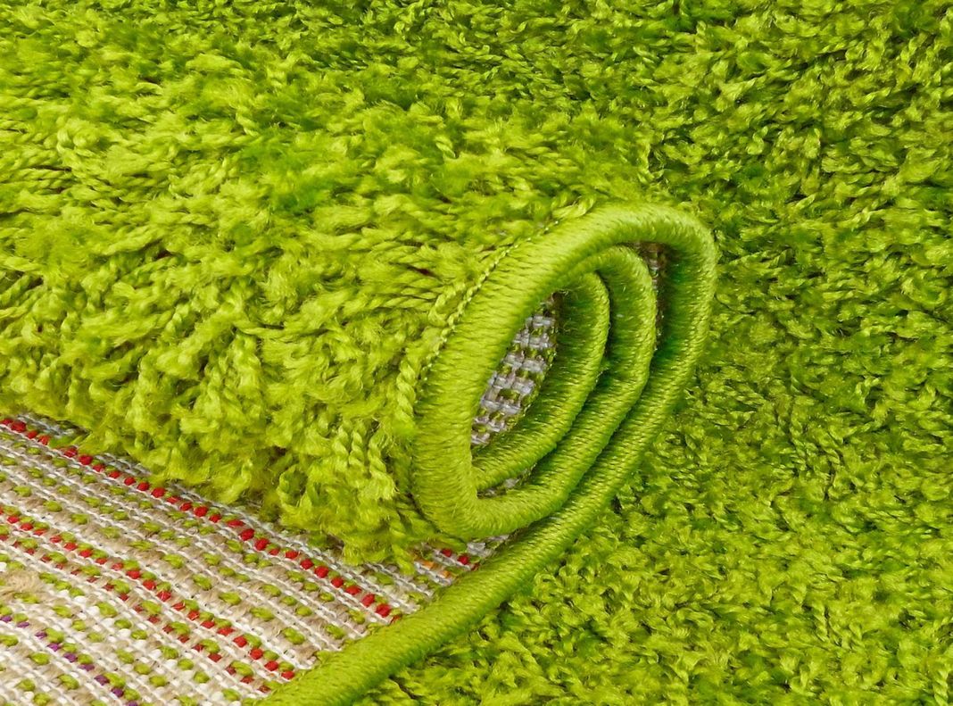 Alfombra Shaggy Lisa 133 x 180 cm Verde Valencia-1