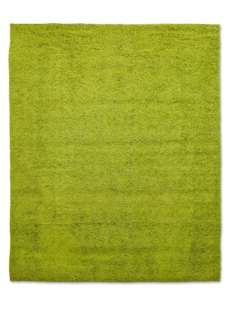 Alfombra Shaggy Lisa 133 x 180 cm Verde Valencia-0