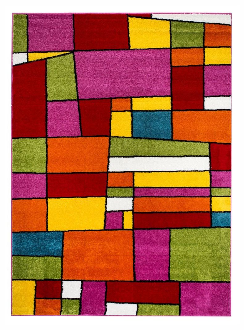 Alfombra Frize Avatar D1 133x180 cm Multicolor-0