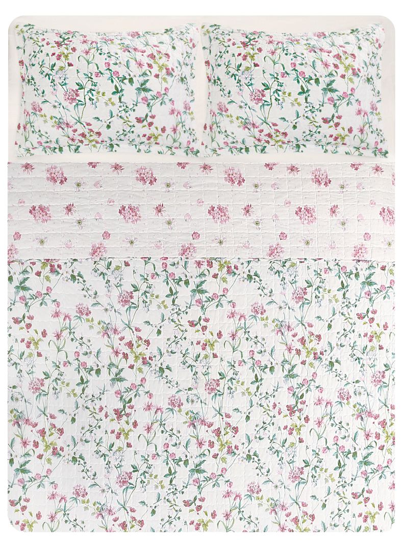 Quilt 2 Plazas Garden-3