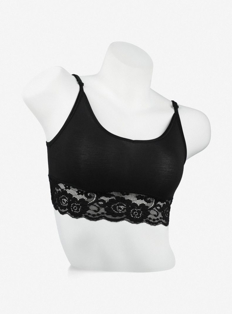 Bralette Algodón y Encaje Romance-0