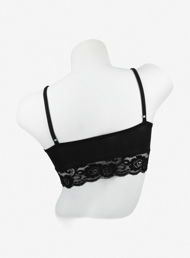 Bralette Algodón y Encaje Romance-1