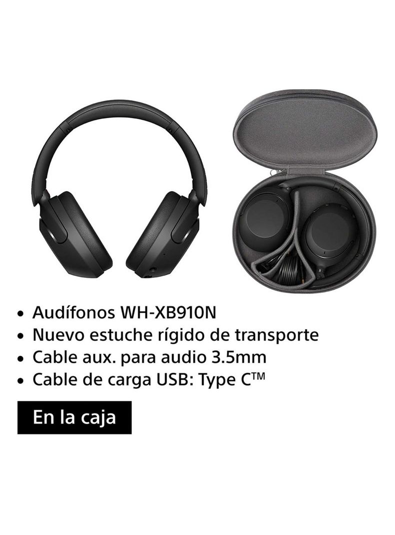 Audífonos Bluetooth con Noice Cancelling WH-XB910N/B-4