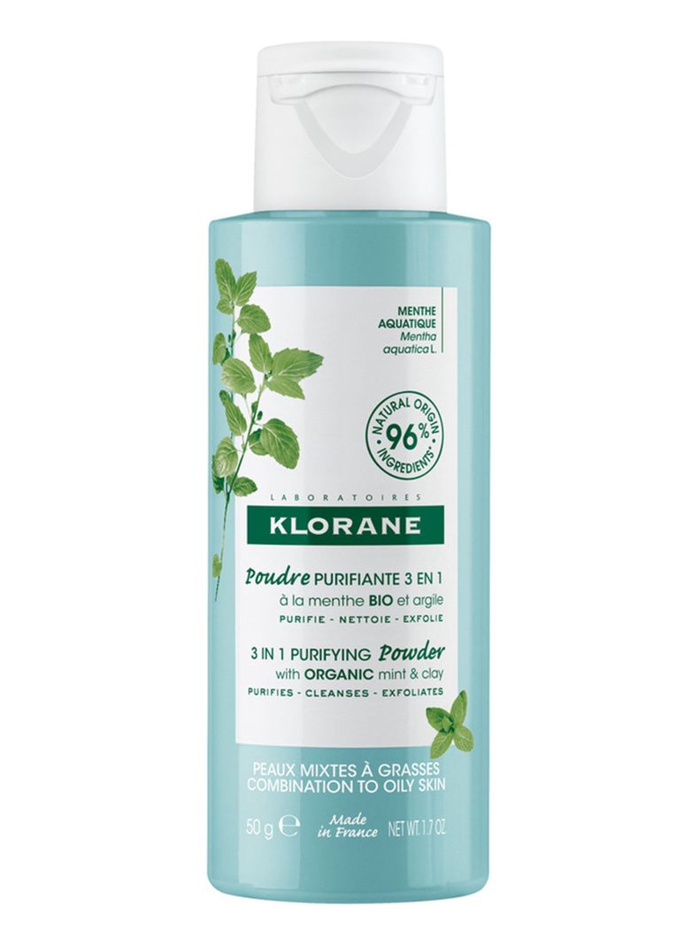 Klorane Menta Polvo Purificador 50g-0