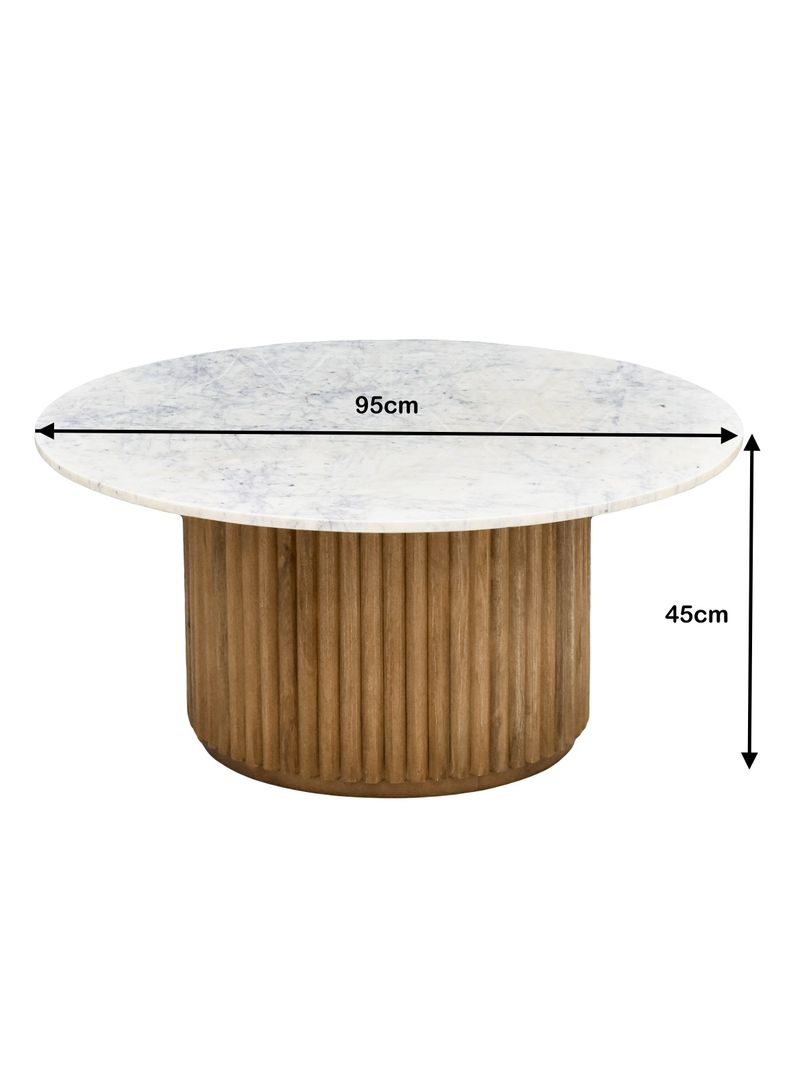 Mesa de Centro 95 cm Elena Mármol-2