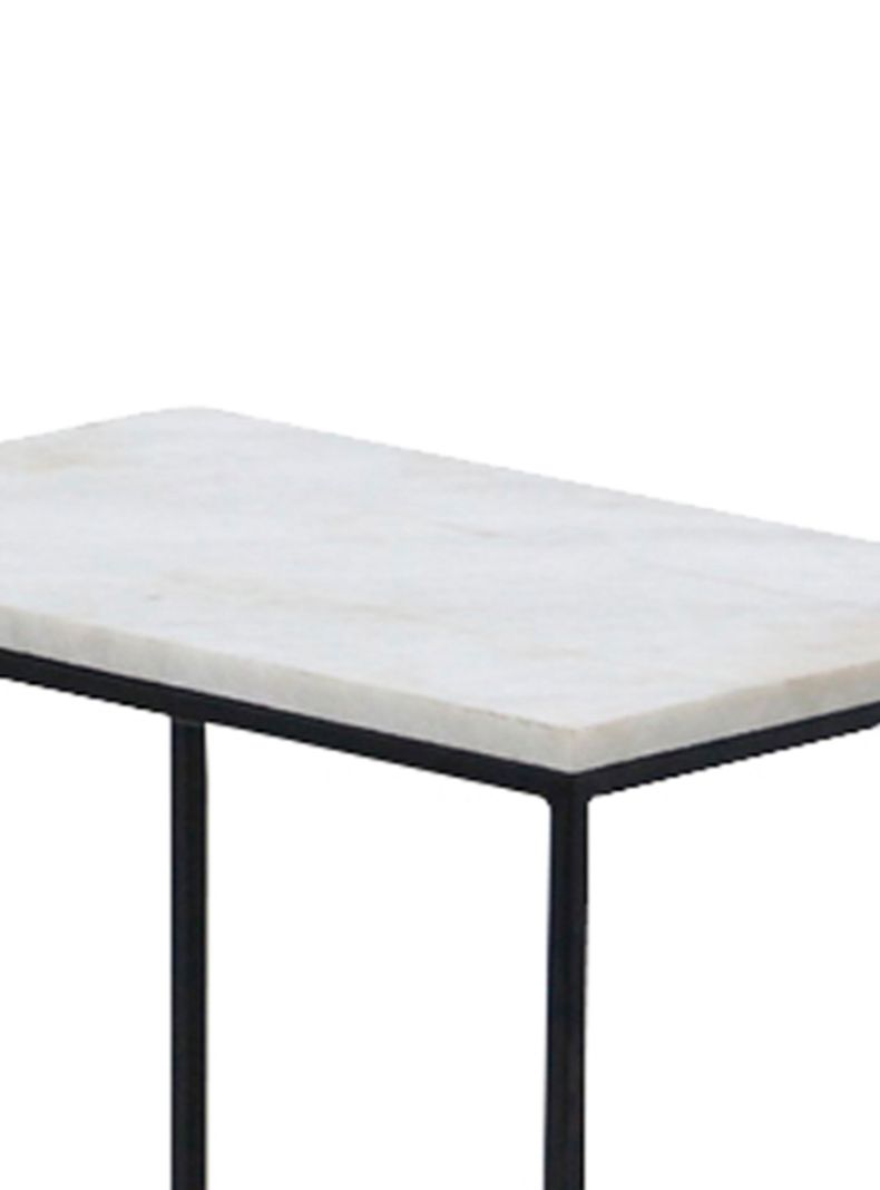 Mesa Lateral Moore Mármol 50x32 cm-4