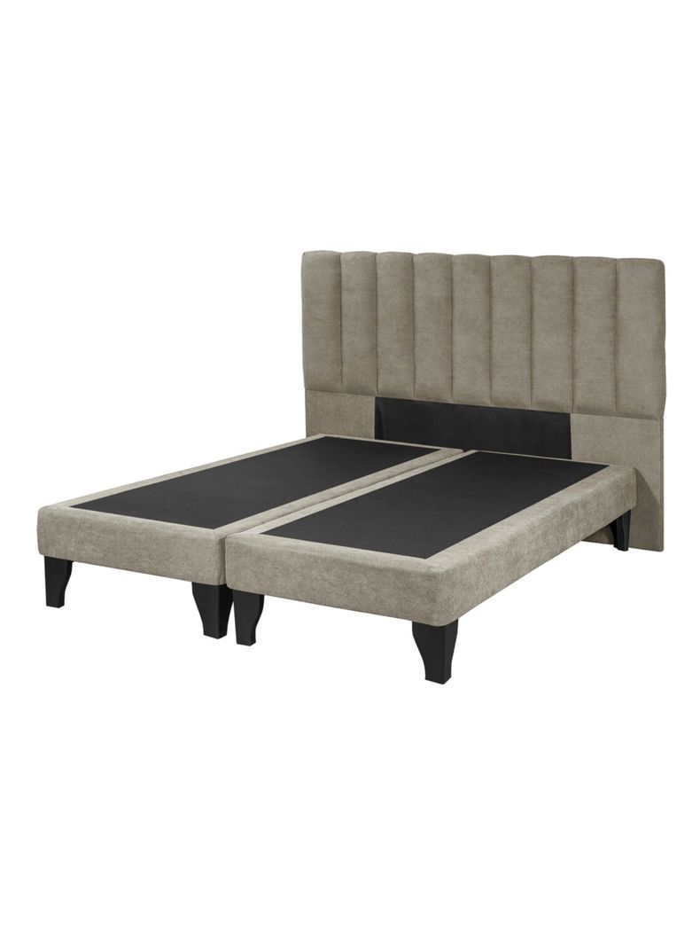 Base Europea King Beige + Respaldo-0