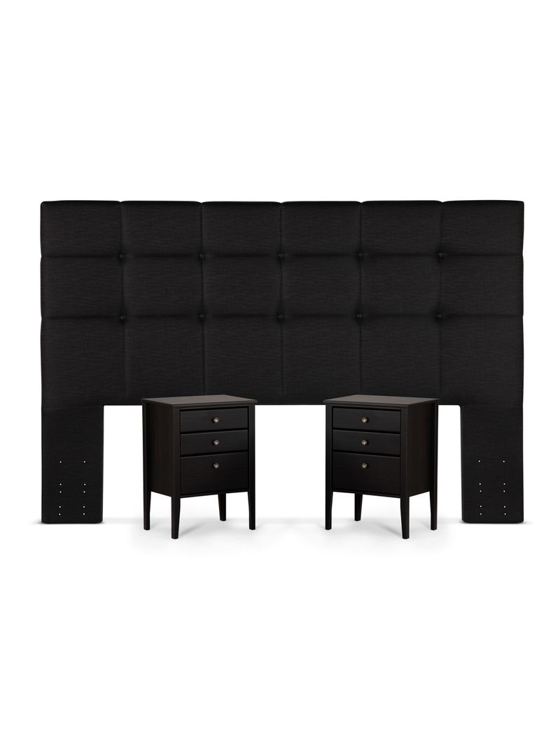 Cama Nest King Issey Grafito-1