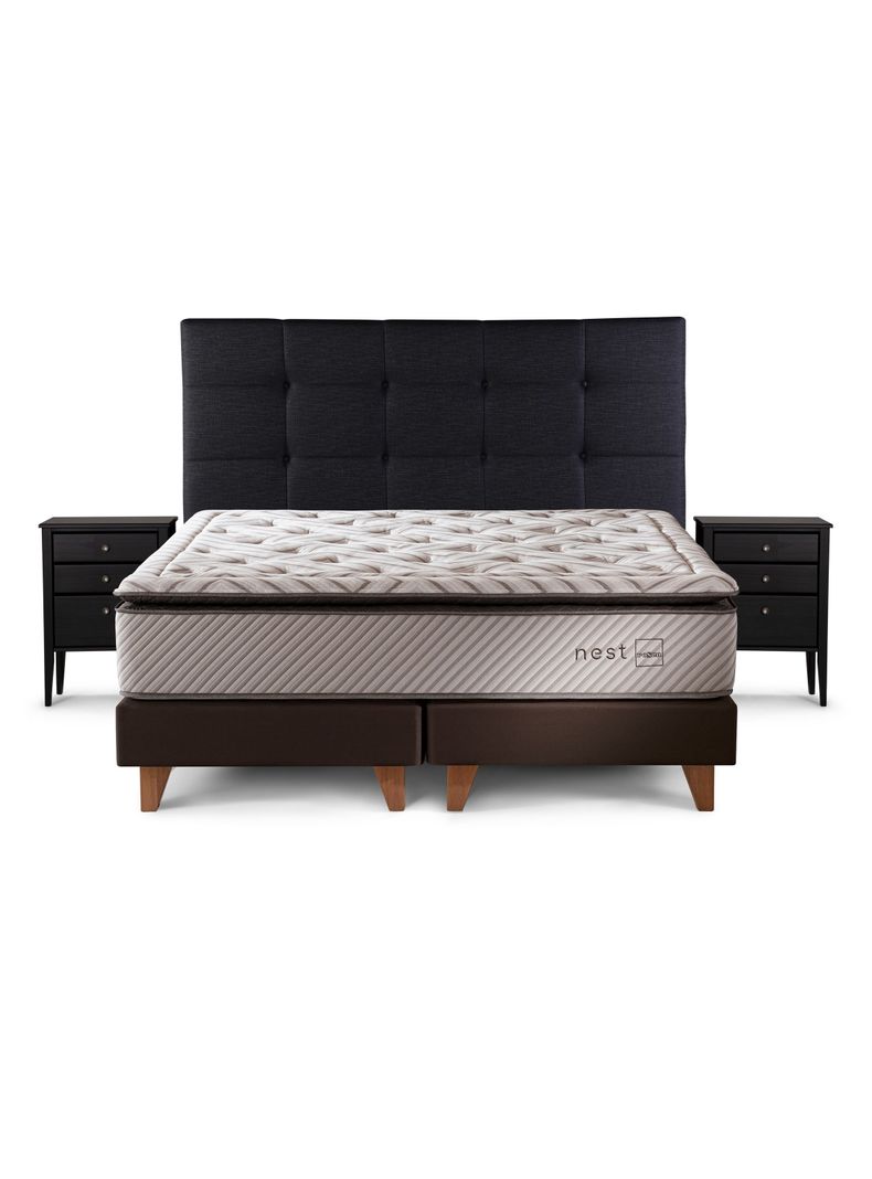 Cama Nest King Issey Grafito-0