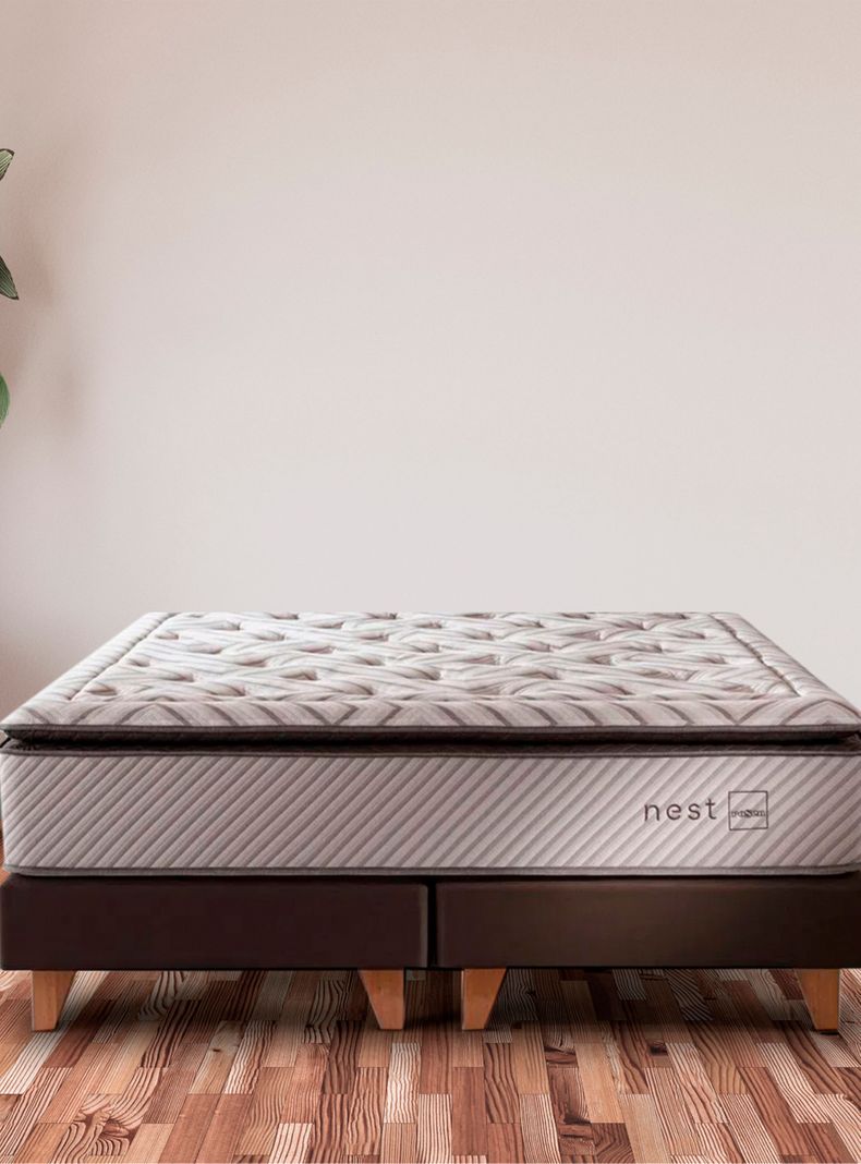 Cama Nest King Issey Grafito-4