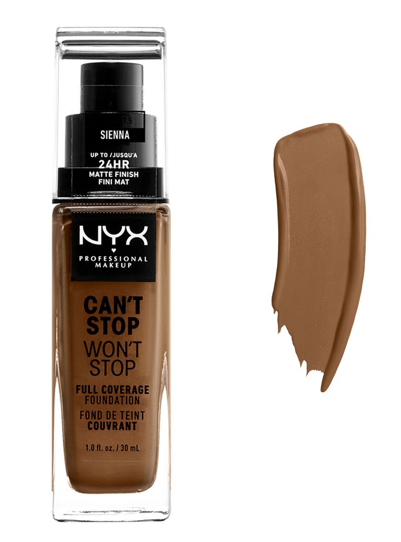 Base Nyx Professional Makeup Líquida Can'T Stop Won'T Stop Sienna-0