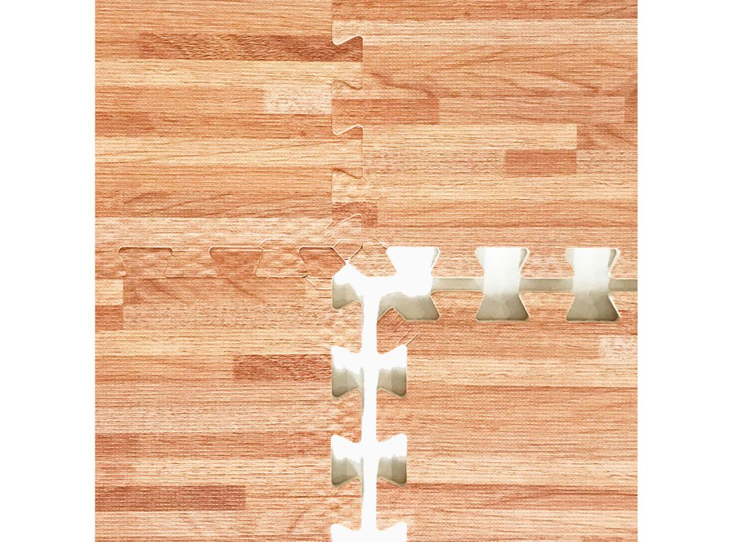 Set de Goma Eva Madera Vainilla 30x30 cm 9 unidades-2