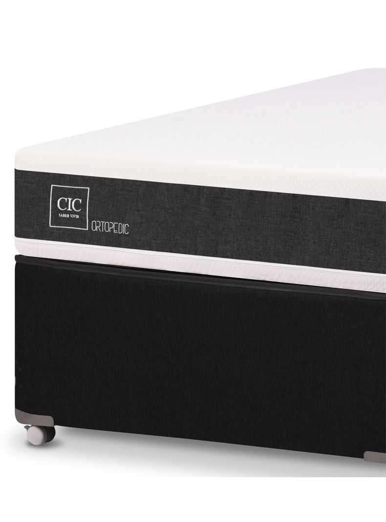 Diván Cama Ortopedic Black + Set Enio + 2 Almohadas-3