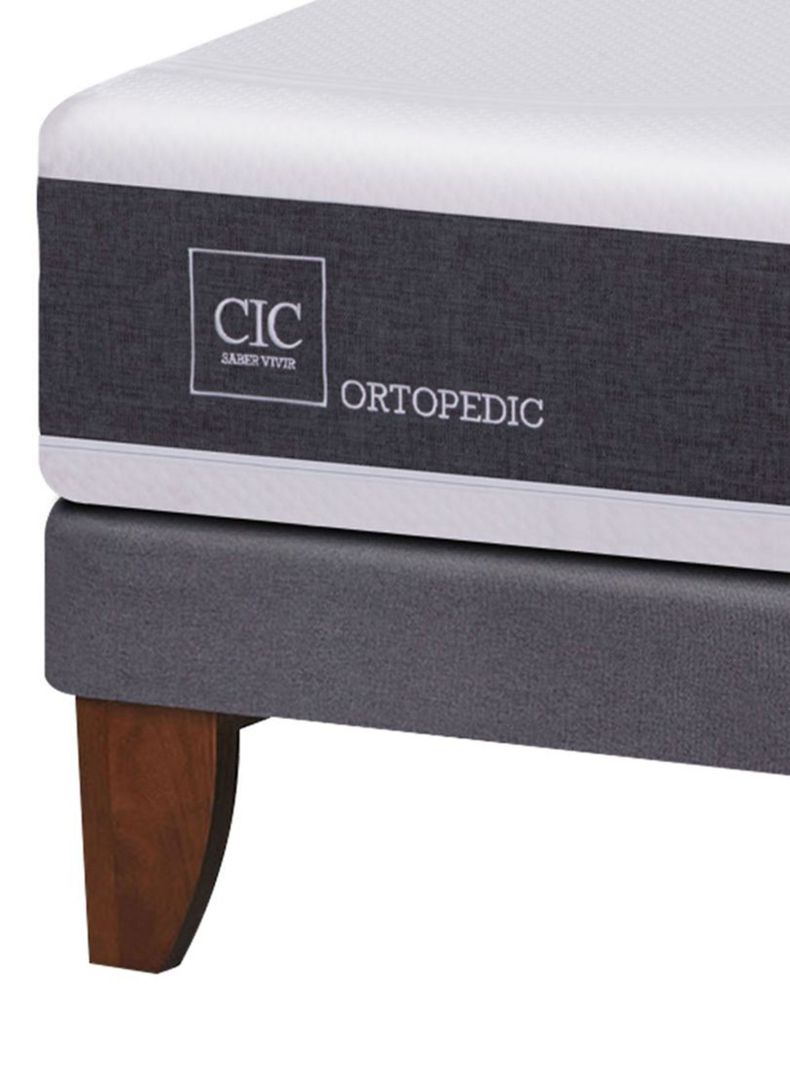 Cama Europea New Ortopedic 2 Plazas Base Normal-2