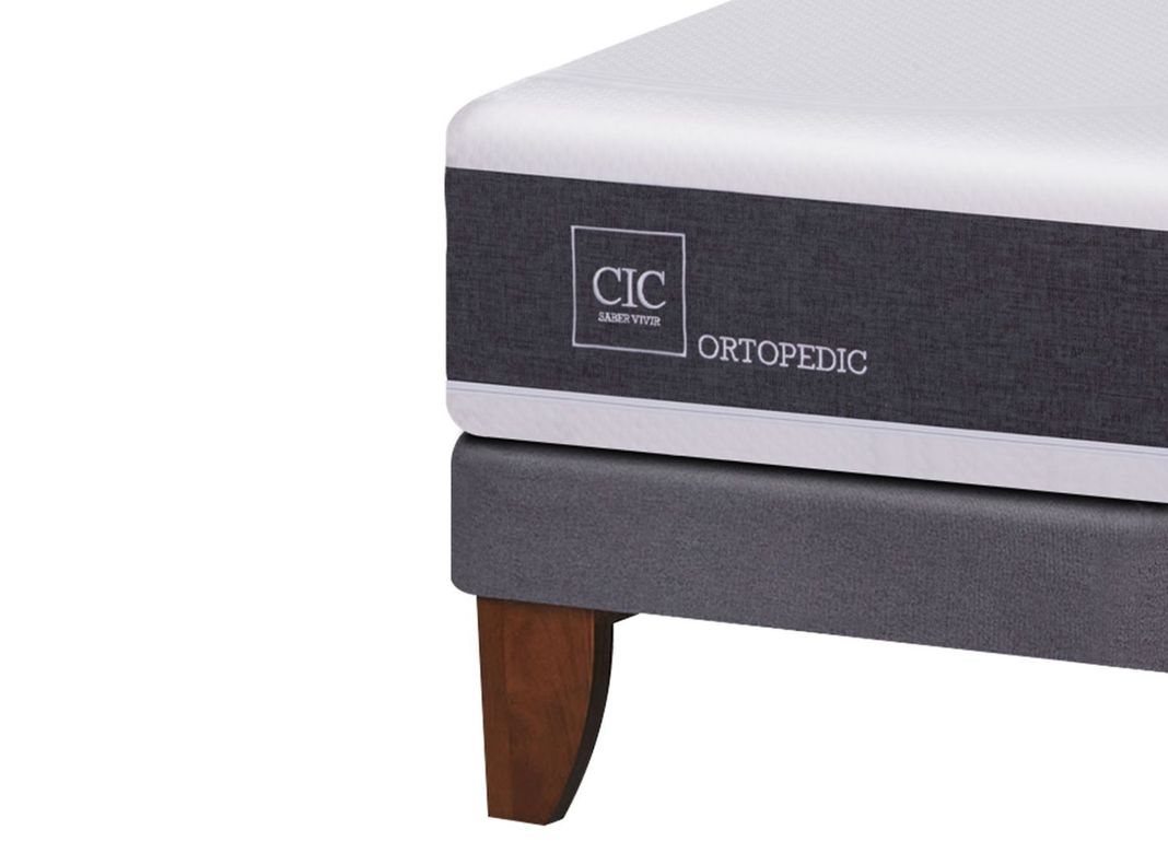 Cama Europea New Ortopedic King + Almohadas-2
