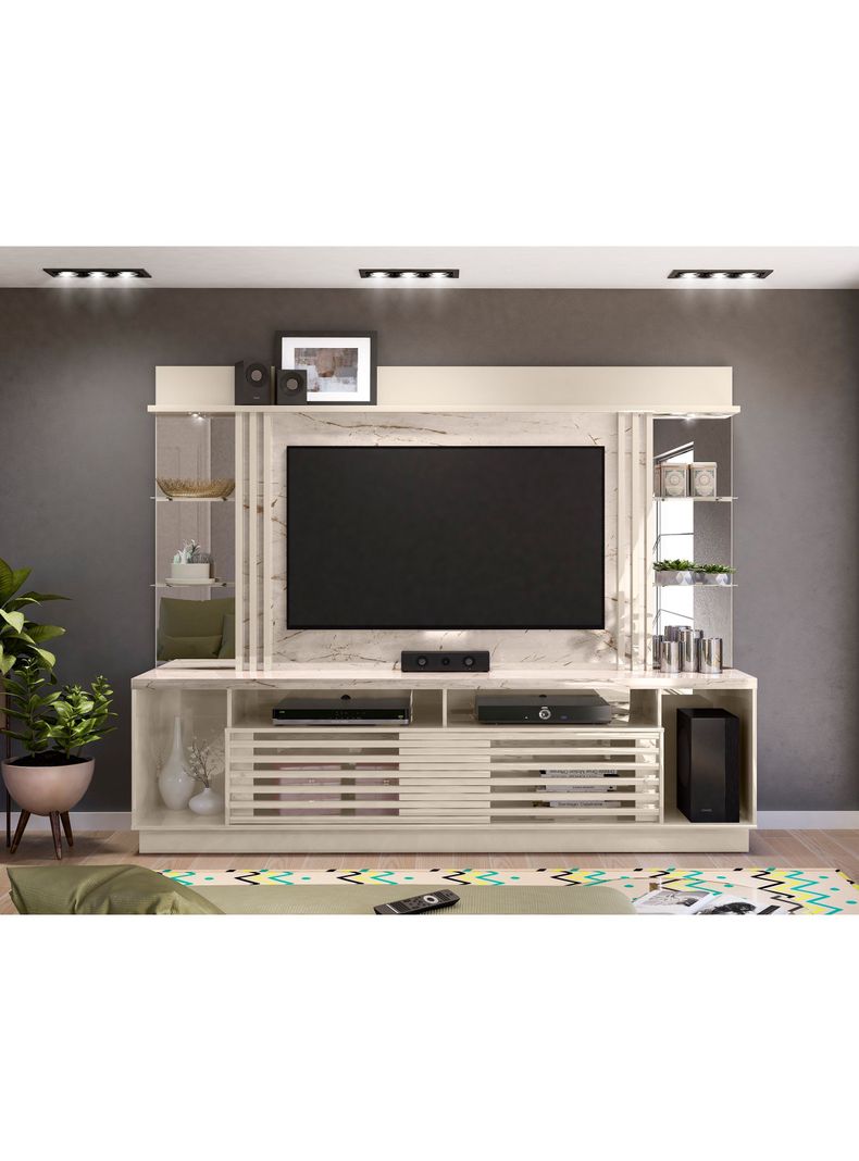 Home Tv 55" Frizz Gold 2 Puertas-3
