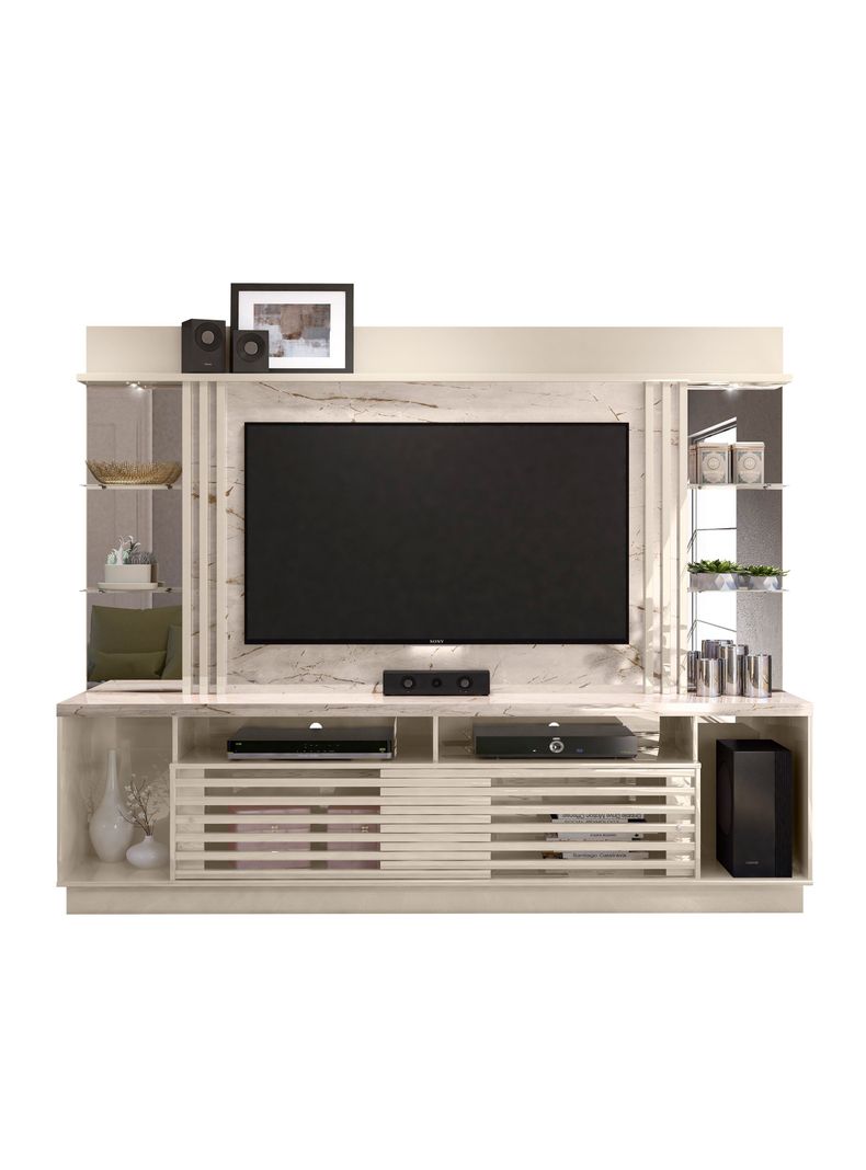 Home Tv 55" Frizz Gold 2 Puertas-0