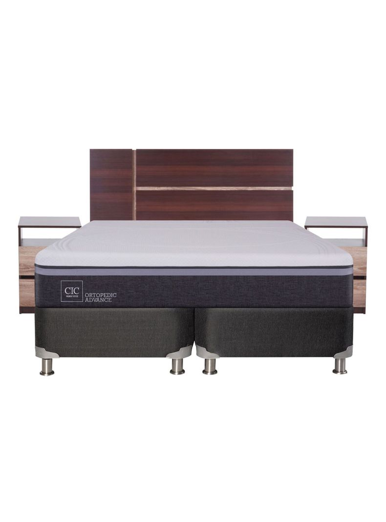 Box Spring Advance 2 Plazas BD + Set Muebles Enio-1