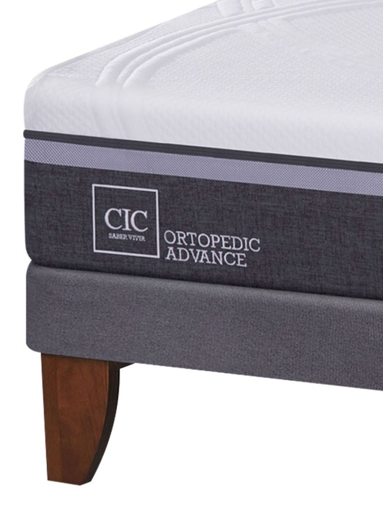 Cama Europea Ortopedic Advance King + Set Muebles Ares-2