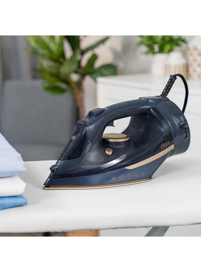 Plancha a Vapor Inalámbrica 2 en 1 Cerámica GCSTCC5000 Azul-3