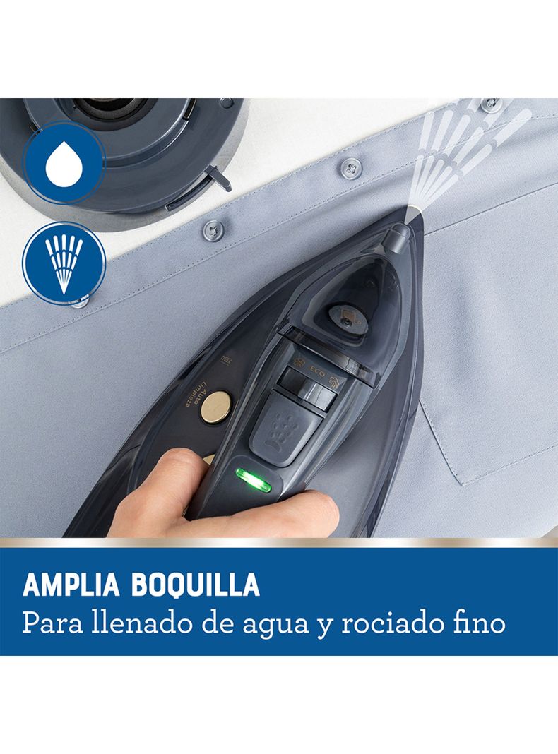Plancha a Vapor Inalámbrica 2 en 1 Cerámica GCSTCC5000 Azul-9