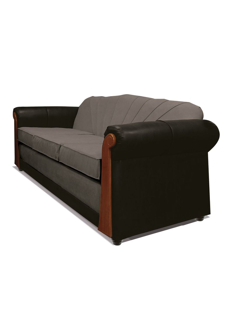 Juego Living Marsella 2 Cuerpos + Sillones Tela/Pu-2