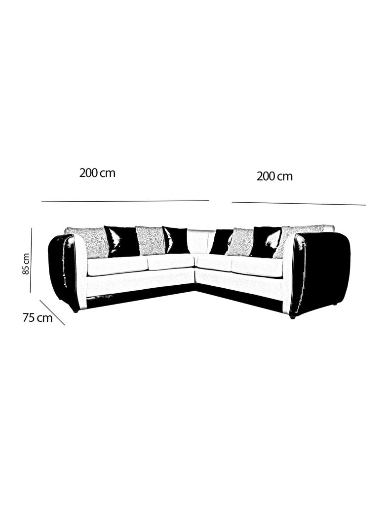 Seccional 5 Cuerpos Oklahoma Tela/PU-1
