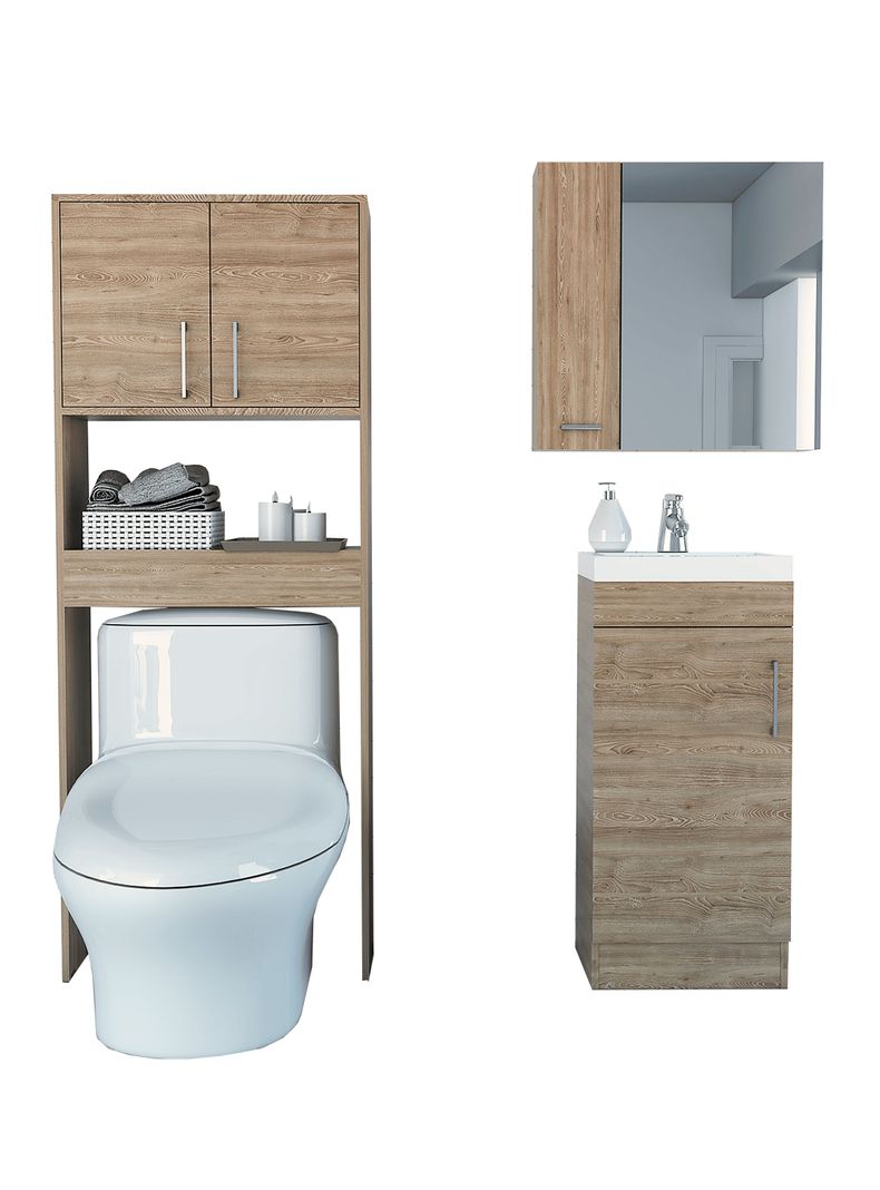Mueble Lavamanos + Botiquín + Optimizador My Bath-0