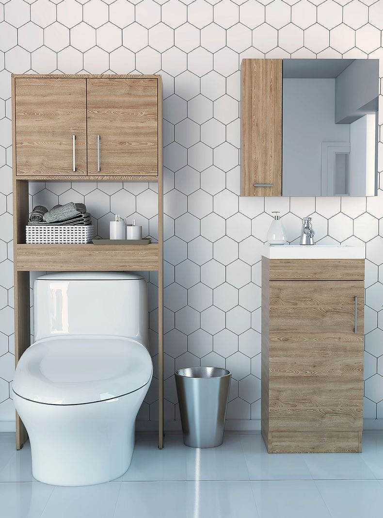 Mueble Lavamanos + Botiquín + Optimizador My Bath-4