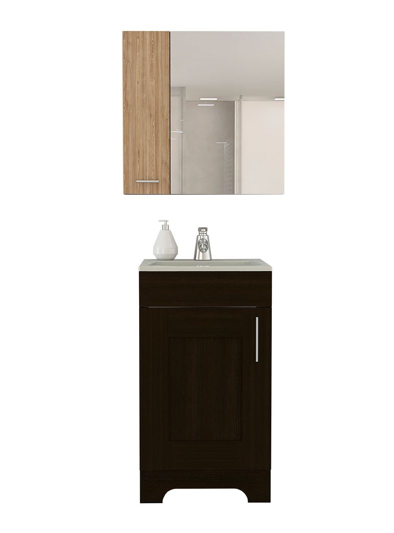 Botiquin + Mueble Lavamanos My Bath Cafe