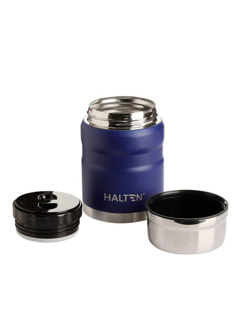 Termo Comida Acero Inox 0.75 Litros Azul-1