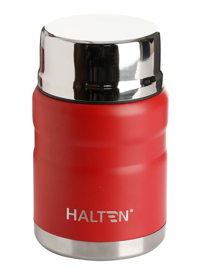 Termo Comida Acero Inox 0.75 Litros Rojo-0