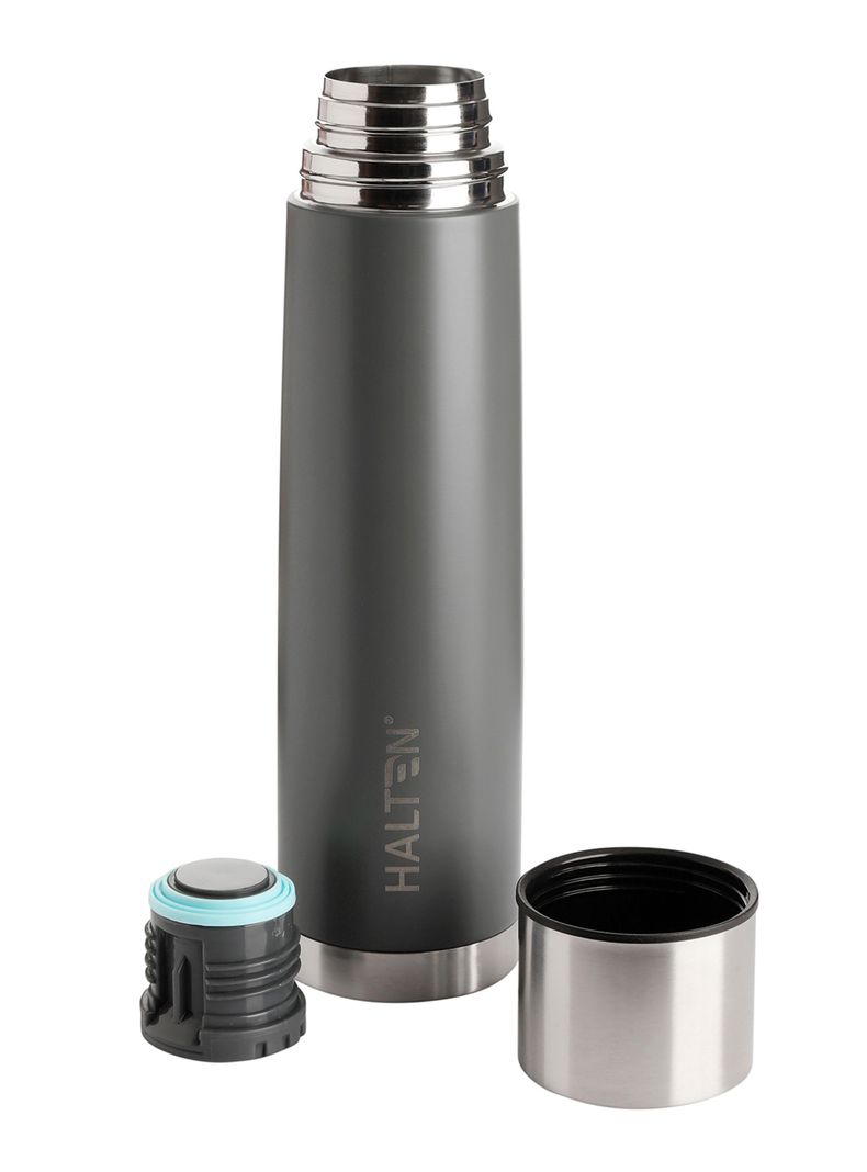 Termo Bala Acero Inox 1 Litros Gris-1