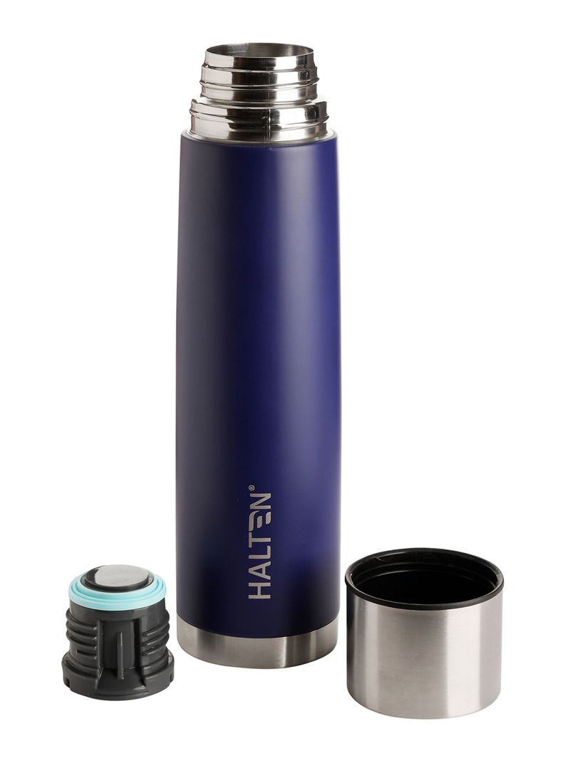 Termo Bala Acero Inox 1 Litro Azul-1