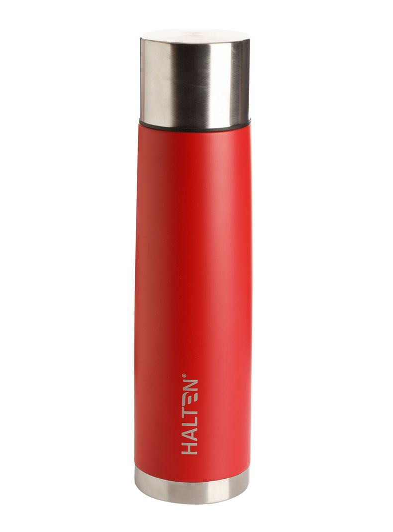 Termo Bala Acero Inox 1 Litros Rojo-0