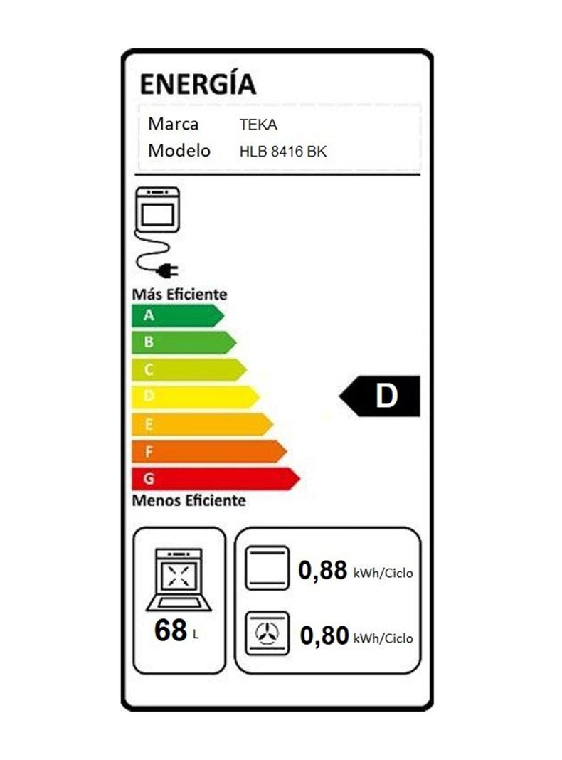 Horno Eléctrico Multifunción Freidor de Aire AirFry HLB-8416-6