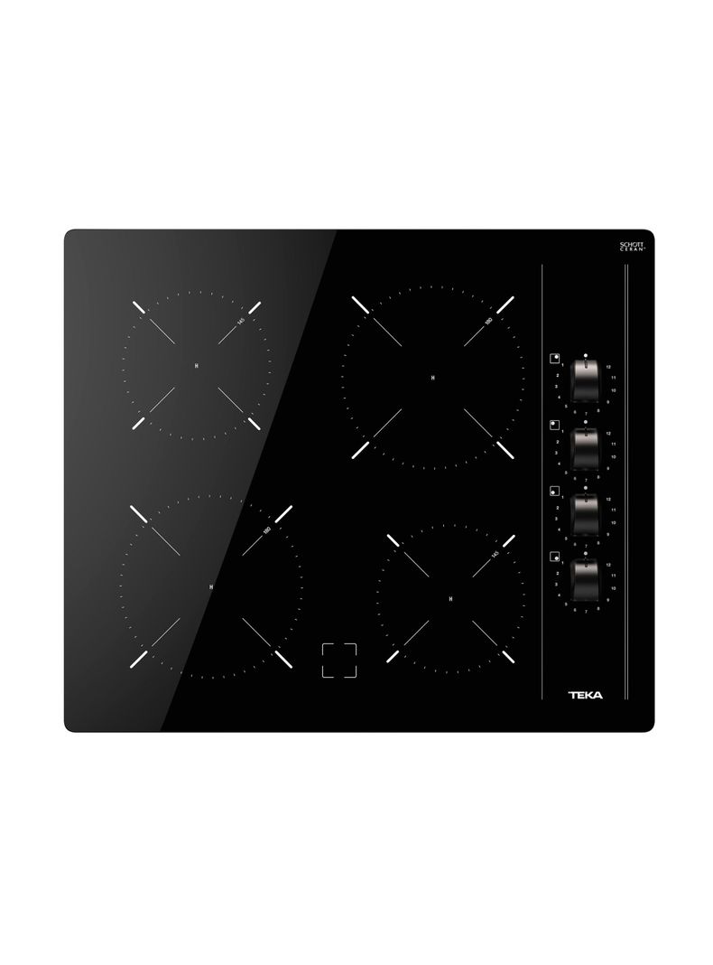 Encimera Vitrocerámica 4 Quemadores TBC 64000 XFL BK Negro-0